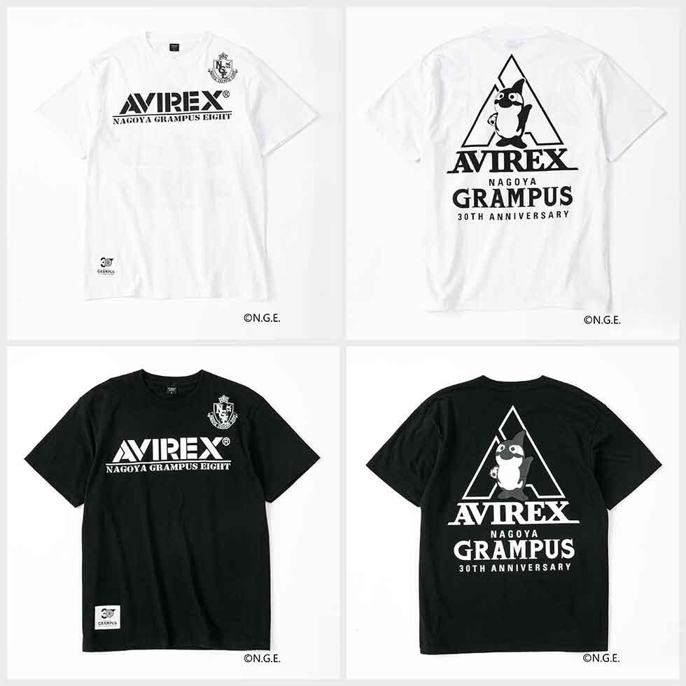 Avirex 名古屋グランパス コラボレーションtシャツが登場 Avirex Official Site アヴィレックスオフィシャルサイト